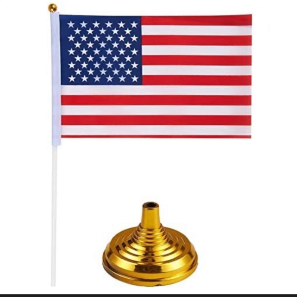 Set of 12 Mini USA Flags​​ - Picture 3 of 6
